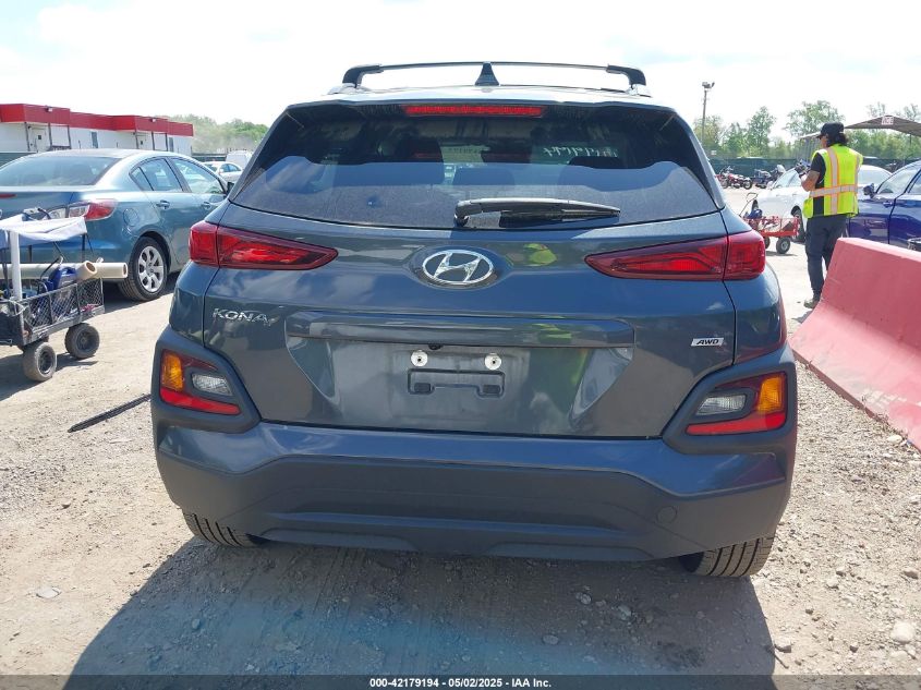 2021 Hyundai Kona Sel Plus VIN: KM8K6CAA9MU676134 Lot: 42179194