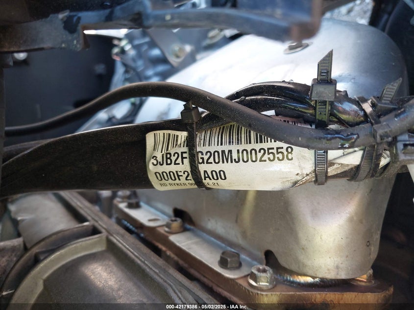 2021 CAN-AM RYKER 3JB2FEG20MJ002558