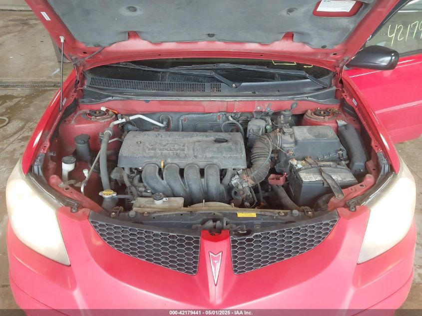 2004 Pontiac Vibe VIN: 5Y2SL62884Z417230 Lot: 42179441