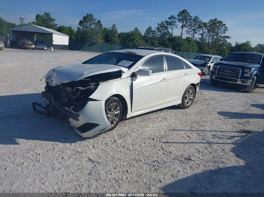 2014 HYUNDAI SONATA GLS - 5NPEB4AC1EH931410