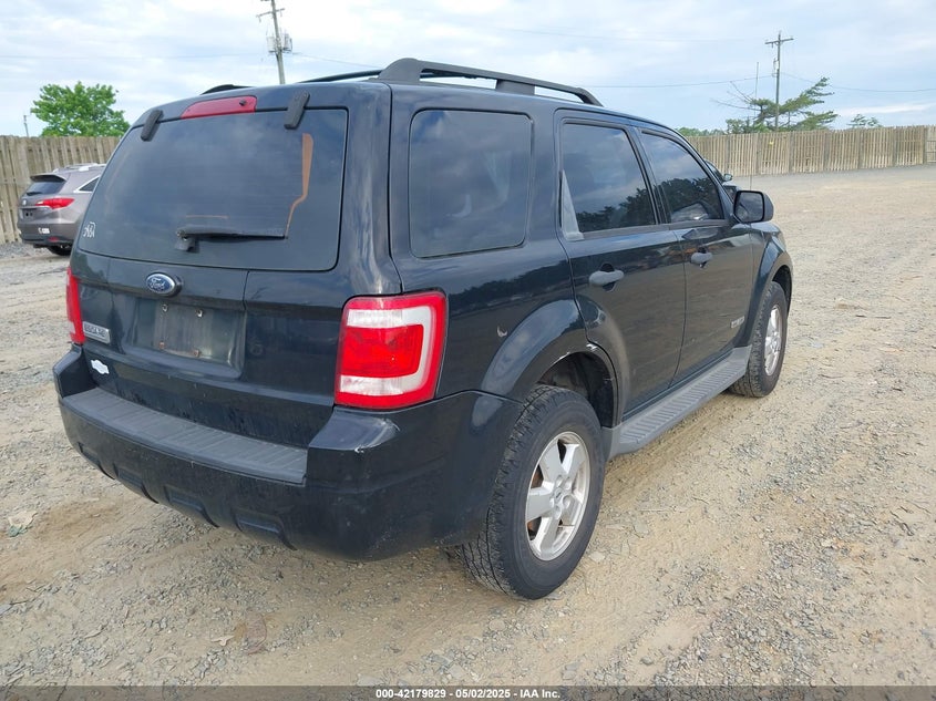 2008 FORD ESCAPE VIN: 1FMCU02Z88KE22347