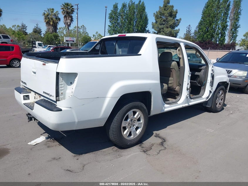 2HJYK16488H529860 2008 HONDA RIDGELINE photo no. 4
