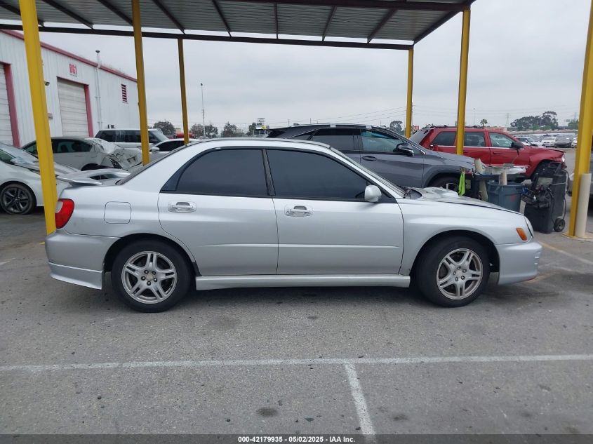2002 Subaru Impreza Wrx VIN: JF1GD29612H528470 Lot: 42179935