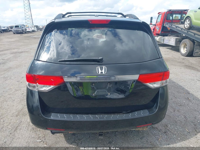 2016 Honda Odyssey Ex-L VIN: 5FNRL5H67GB139896 Lot: 42180019