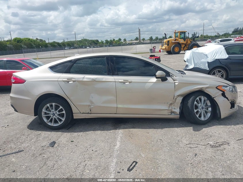 2019 FORD FUSION HYBRID VIN: 3FA6P0LU0KR155046