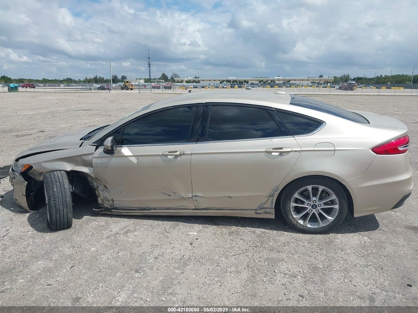 2019 FORD FUSION HYBRID VIN: 3FA6P0LU0KR155046