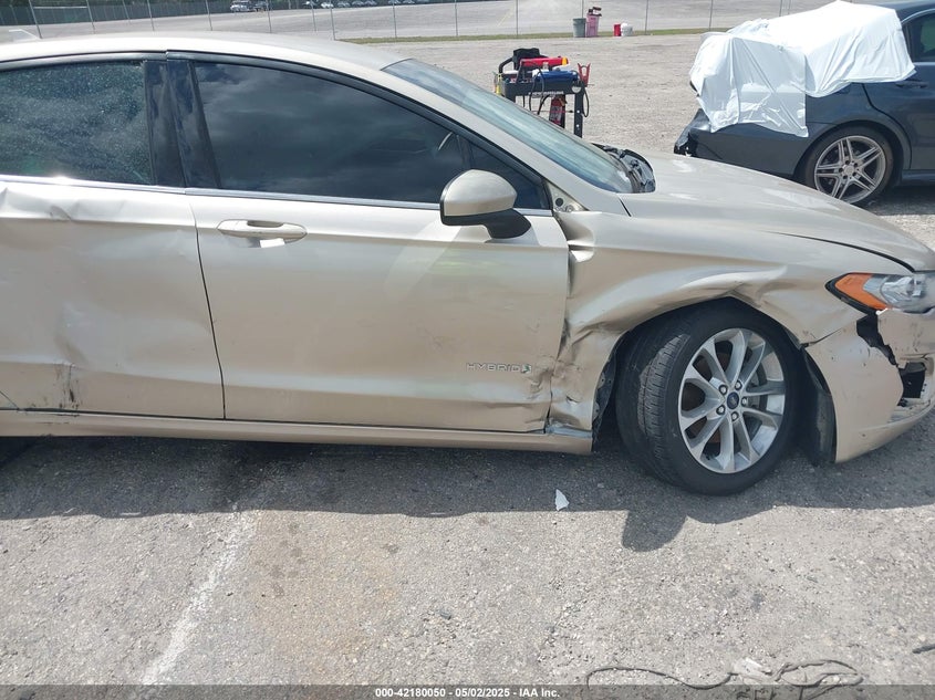 2019 FORD FUSION HYBRID VIN: 3FA6P0LU0KR155046