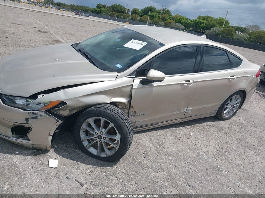 2019 FORD FUSION HYBRID VIN: 3FA6P0LU0KR155046