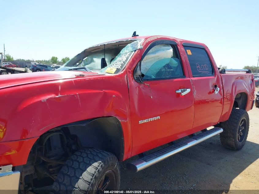 2012 GMC Sierra 1500 Sle VIN: 3GTP2VE79CG125543 Lot: 42180140