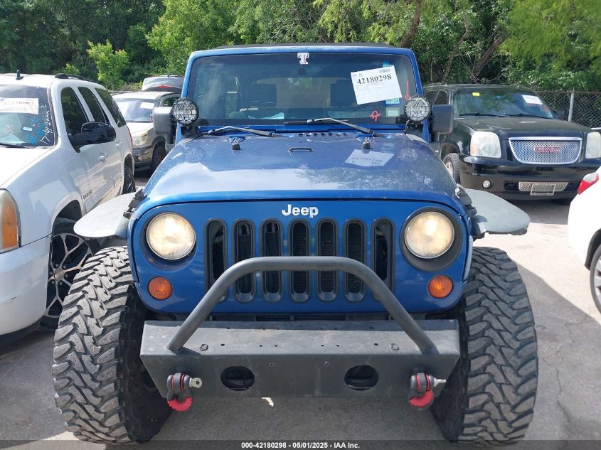 2009 Jeep Wrangler Unlimited X VIN: 1J4GA39199L744467 Lot: 42180298