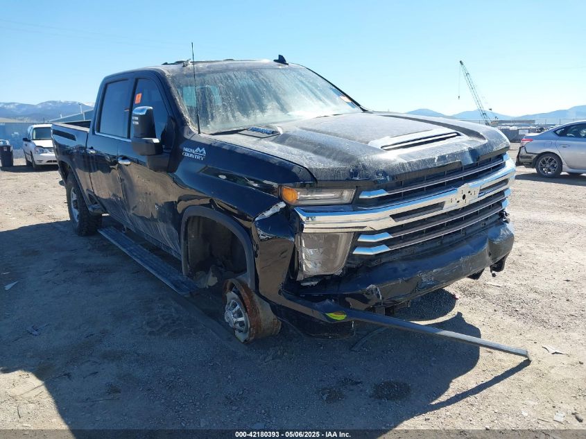 2022 Chevrolet Silverado 3500Hd 4Wd Standard Bed High Country VIN: 2GC4YVEY3N1218788 Lot: 42180393