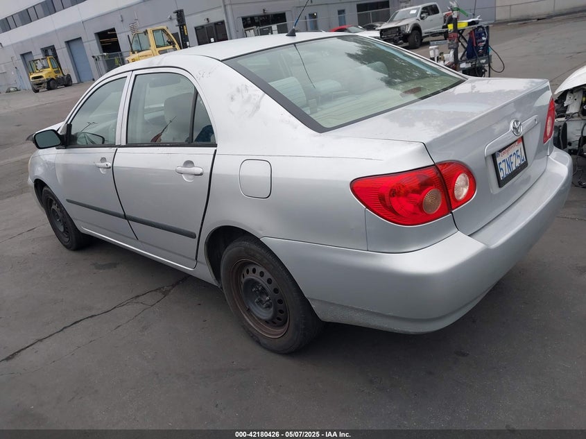 2007 TOYOTA COROLLA VIN: JTDBR32E570131752