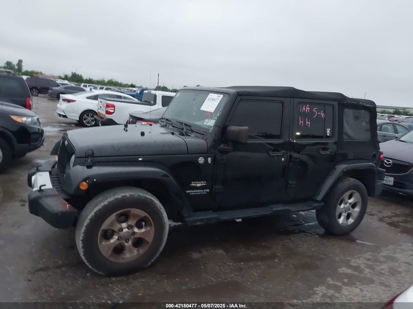 2015 Jeep Wrangler Unlimited Sahara VIN: 1C4HJWEG5FL667131 Lot: 42180477