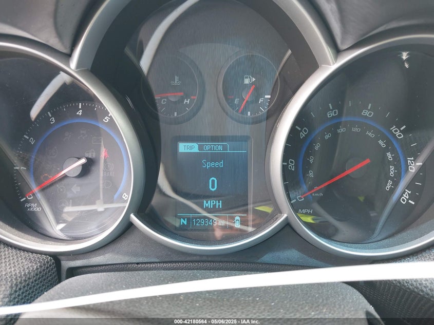 2015 CHEVROLET CRUZE VIN: 1G1PC5SB5F7222477