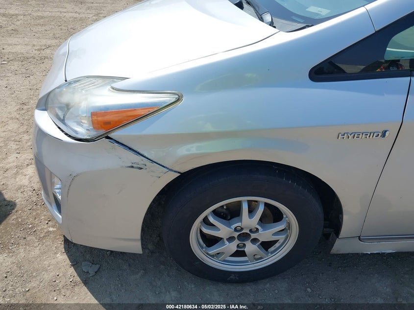 2011 TOYOTA PRIUS VIN: JTDKN3DU6B1375252