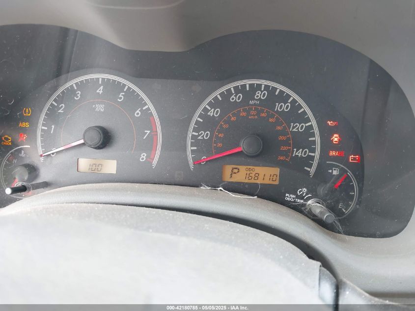 2009 Toyota Corolla Xle VIN: 1NXBU40E09Z104473 Lot: 42180785