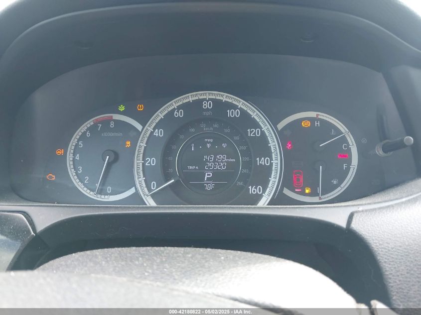 2017 Honda Accord Lx VIN: 1HGCR2F34HA250784 Lot: 42180822