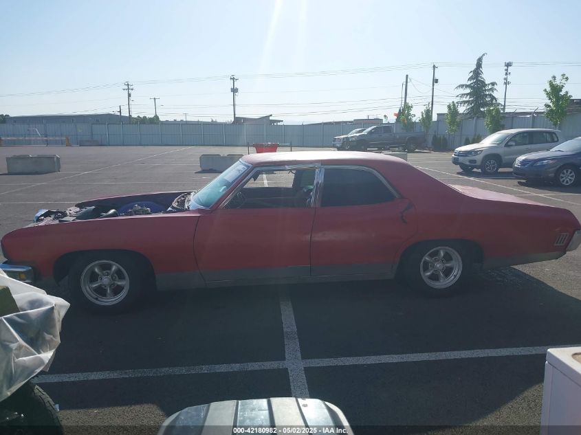 1970 Pontiac Catalina VIN: 252690C1107400000 Lot: 42180982