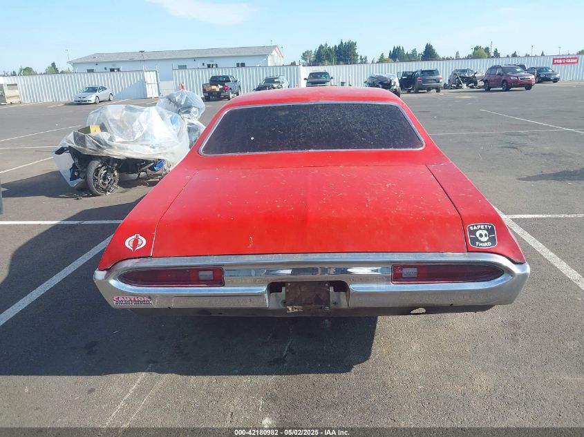 1970 Pontiac Catalina VIN: 252690C1107400000 Lot: 42180982