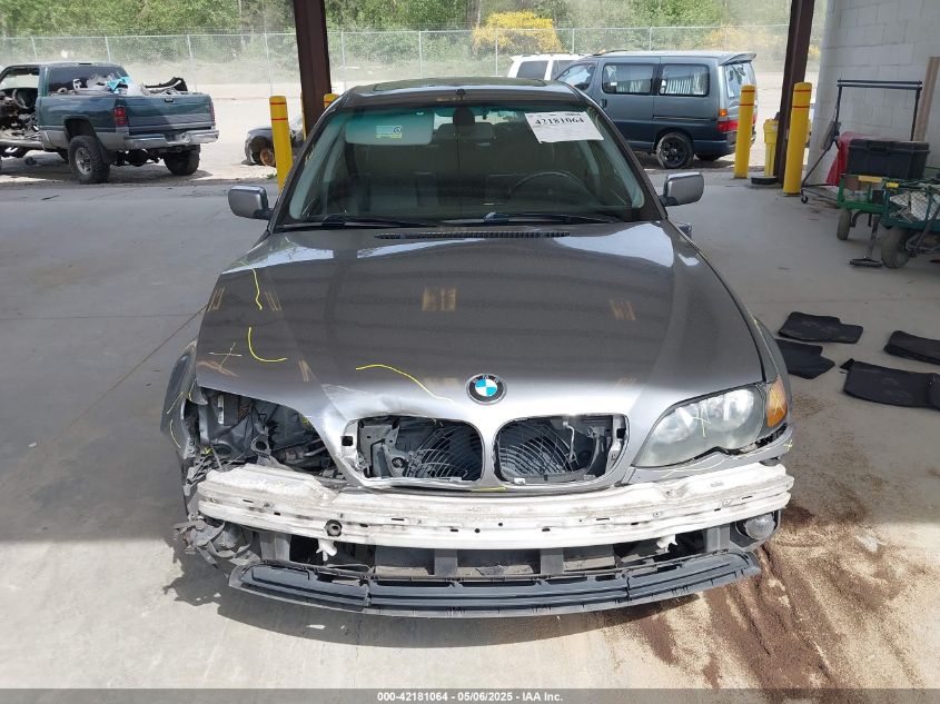 2003 BMW 325I VIN: WBAEV33423KL89219 Lot: 42181064