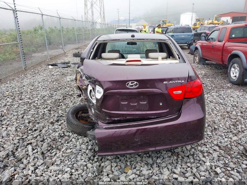 2008 HYUNDAI ELANTRA VIN: KMHDU46D78U509431