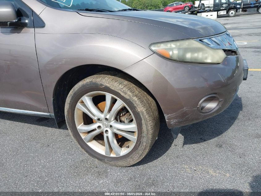 2009 Nissan Murano Sl VIN: JN8AZ18U69W023062 Lot: 42181193