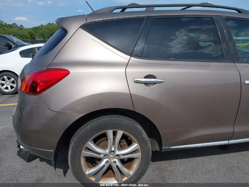 2009 Nissan Murano Sl VIN: JN8AZ18U69W023062 Lot: 42181193