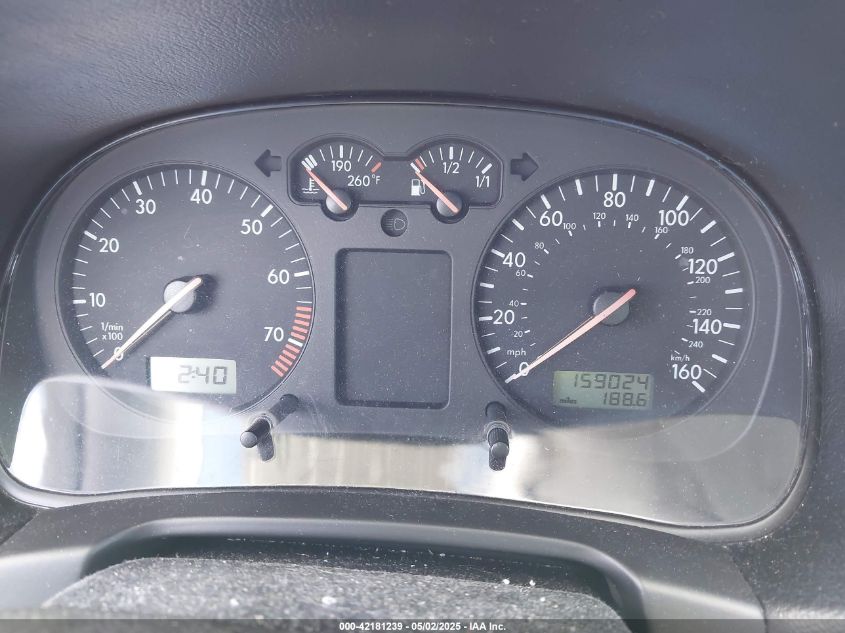 2006 Volkswagen Golf Gls VIN: 9BWGL61J864002554 Lot: 42181239