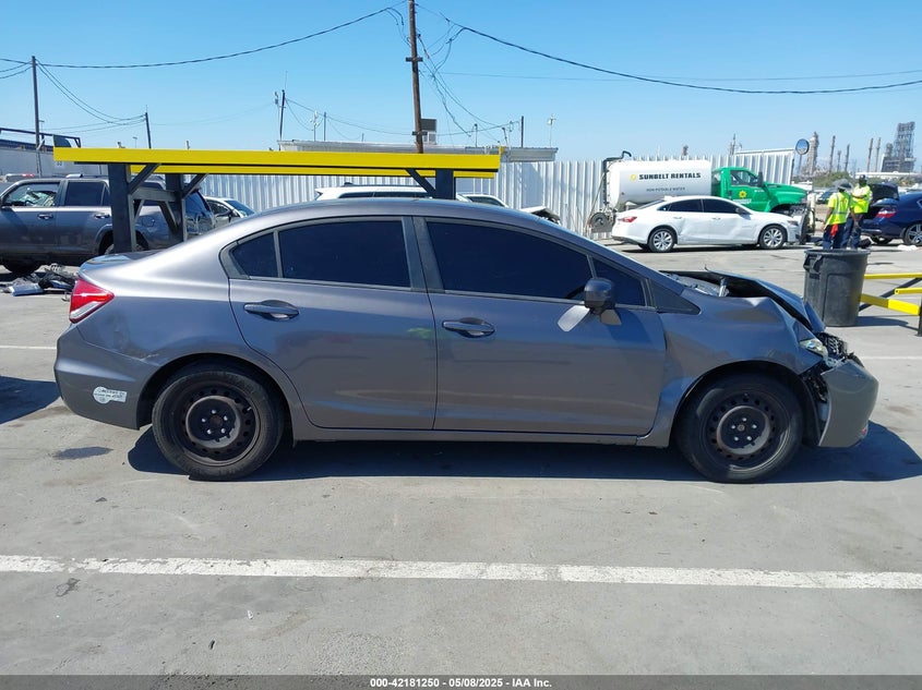 2014 HONDA CIVIC VIN: 19XFB5F54EE000148