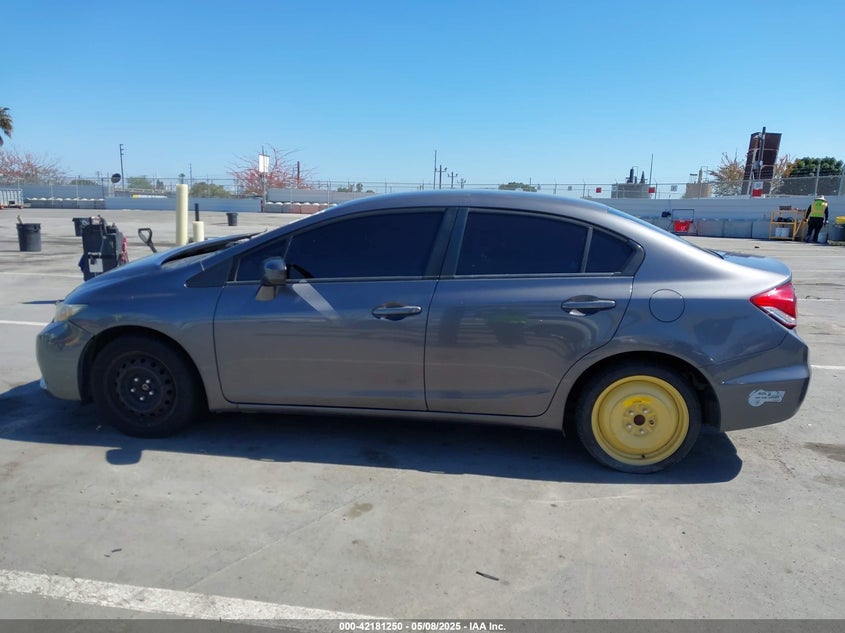 2014 HONDA CIVIC VIN: 19XFB5F54EE000148