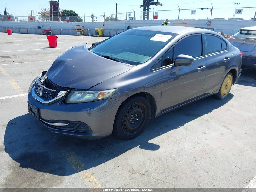 2014 HONDA CIVIC VIN: 19XFB5F54EE000148