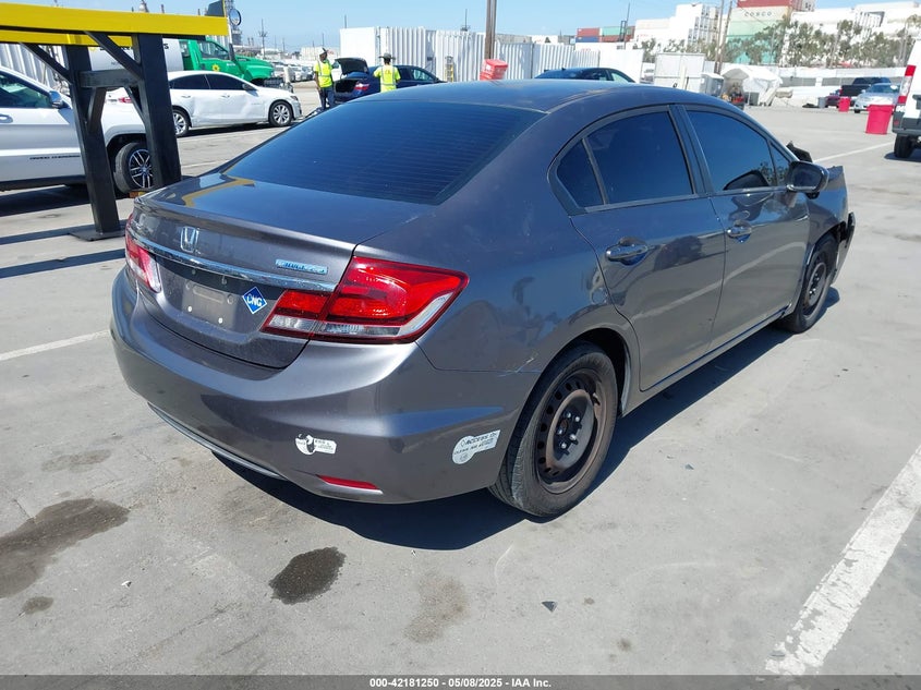 2014 HONDA CIVIC VIN: 19XFB5F54EE000148