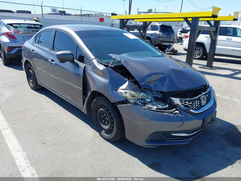 2014 HONDA CIVIC VIN: 19XFB5F54EE000148
