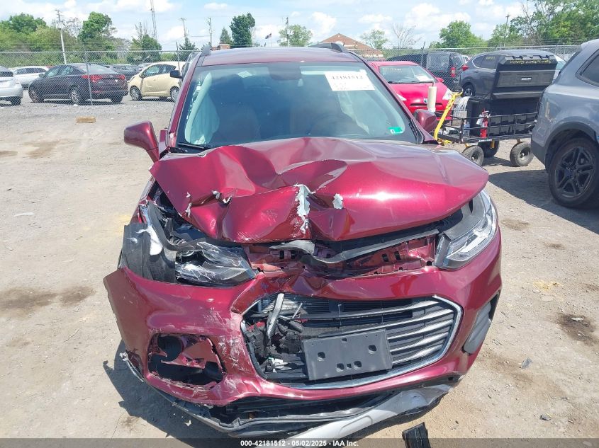 2017 Chevrolet Trax Lt VIN: 3GNCJPSB2HL2328 Lot: 42181512