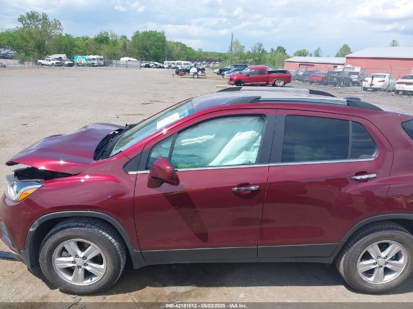 2017 Chevrolet Trax Lt VIN: 3GNCJPSB2HL2328 Lot: 42181512
