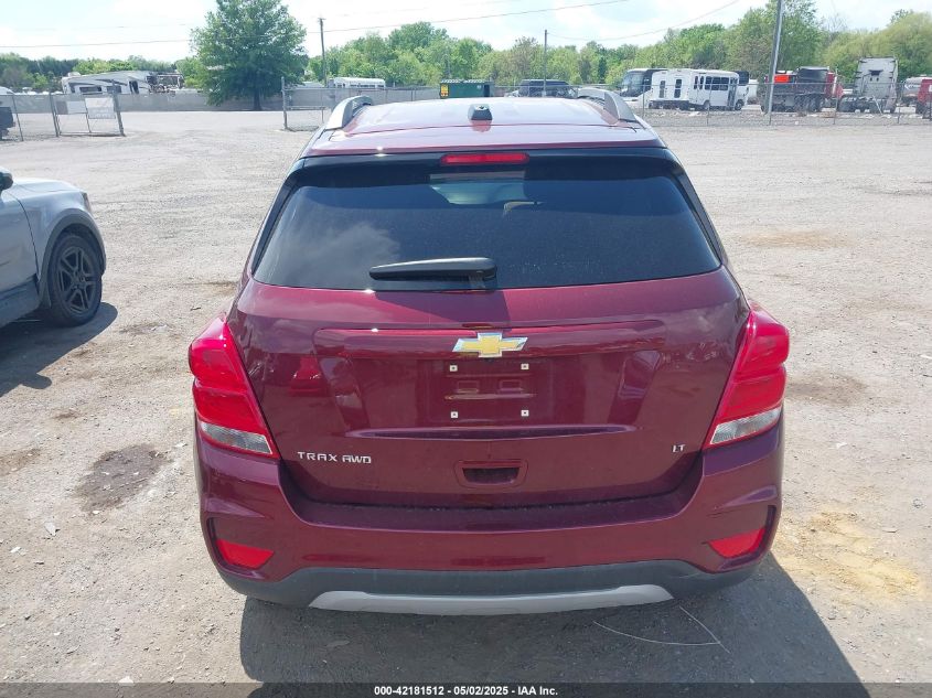 2017 Chevrolet Trax Lt VIN: 3GNCJPSB2HL2328 Lot: 42181512