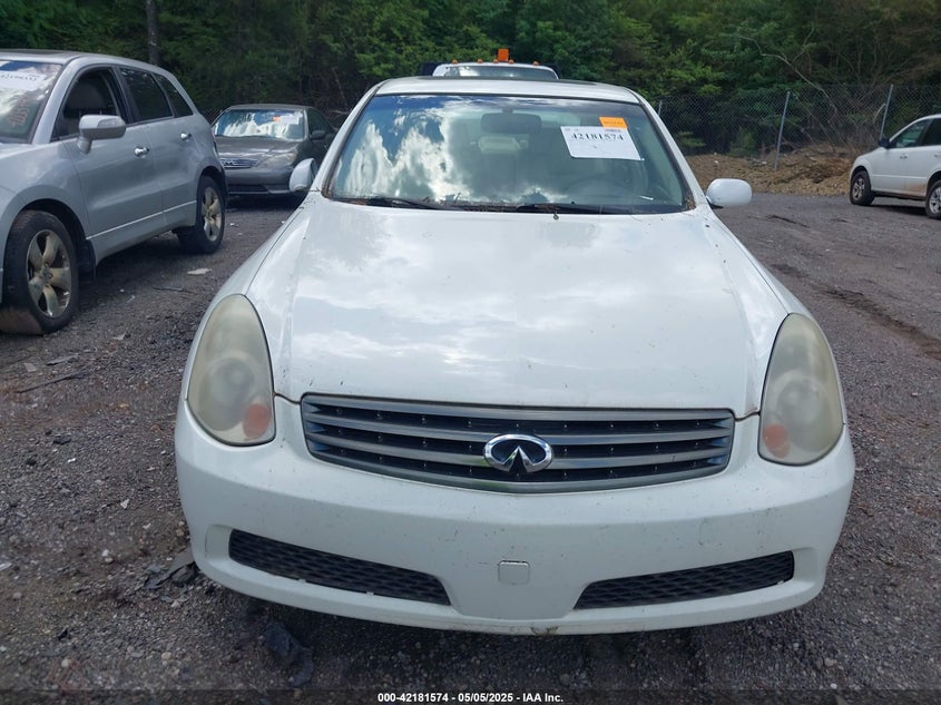 2006 Infiniti G35 VIN: JNKCV51E16M518656 Lot: 42181574