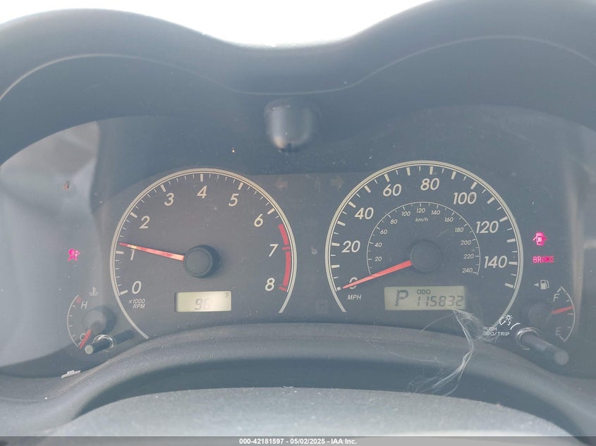 2011 TOYOTA COROLLA VIN: JTDBU4EE6B9128461