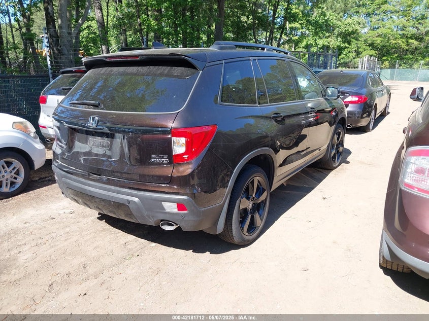 2021 HONDA PASSPORT ELITE - 5FNYF8H03MB026880