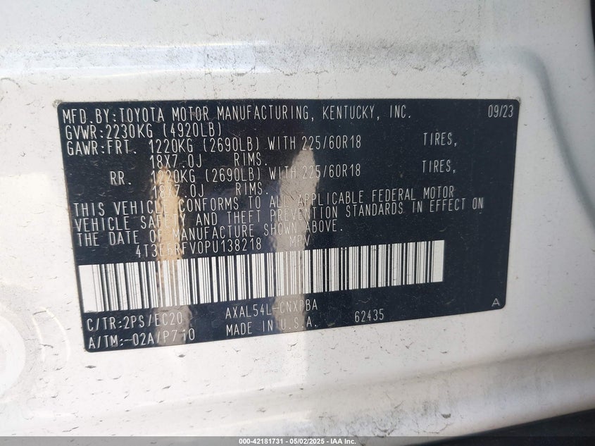 2023 TOYOTA RAV4 HYBRID XSE - 4T3E6RFV0PU138218