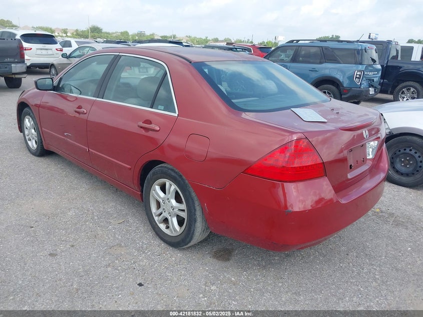 2007 HONDA ACCORD VIN: 1HGCM567X7A109364