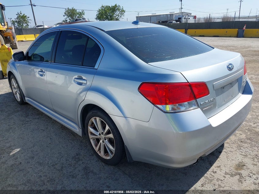 2013 SUBARU LEGACY VIN: 4S3BMBK68D3007308