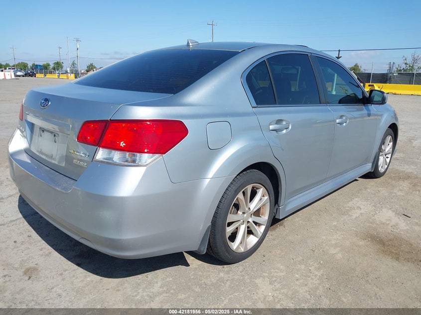 2013 SUBARU LEGACY VIN: 4S3BMBK68D3007308