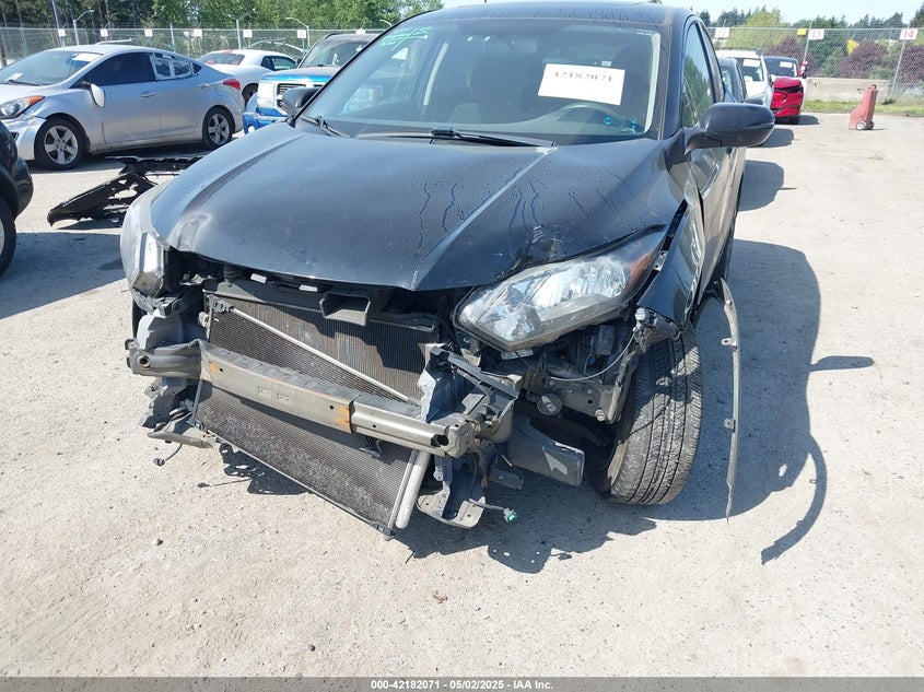 2018 HONDA HR-V VIN: 3CZRU6H51JM707261