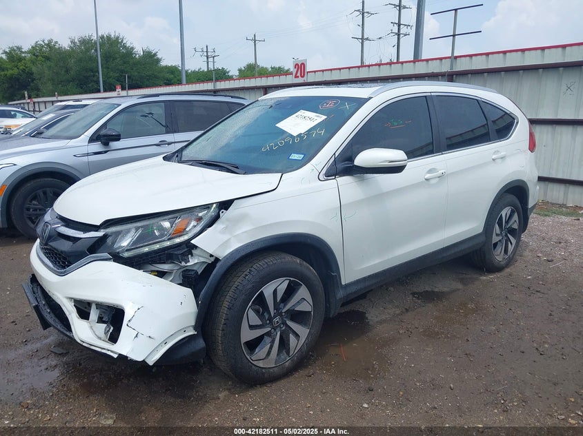 2015 HONDA CR-V TOURING - 5J6RM3H96FL025857