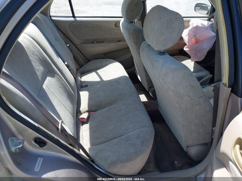 1999 Toyota Corolla Ve/Ce/Le VIN: 2T1BR12E0XC187141 Lot: 42182620