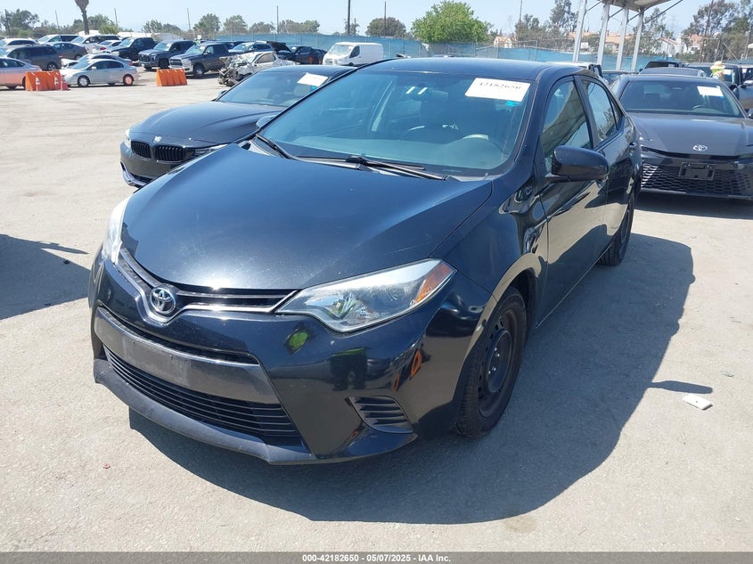 2016 TOYOTA COROLLA LE - 5YFBURHE9GP445015