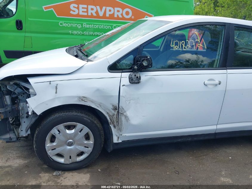 2010 Nissan Versa 1.8S/1.8Sl VIN: 3N1BC1AP2AC409285 Lot: 42182721
