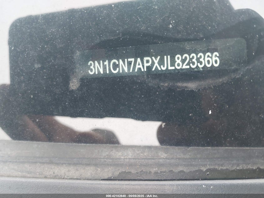 2018 NISSAN VERSA 1.6 SV - 3N1CN7APXJL823366