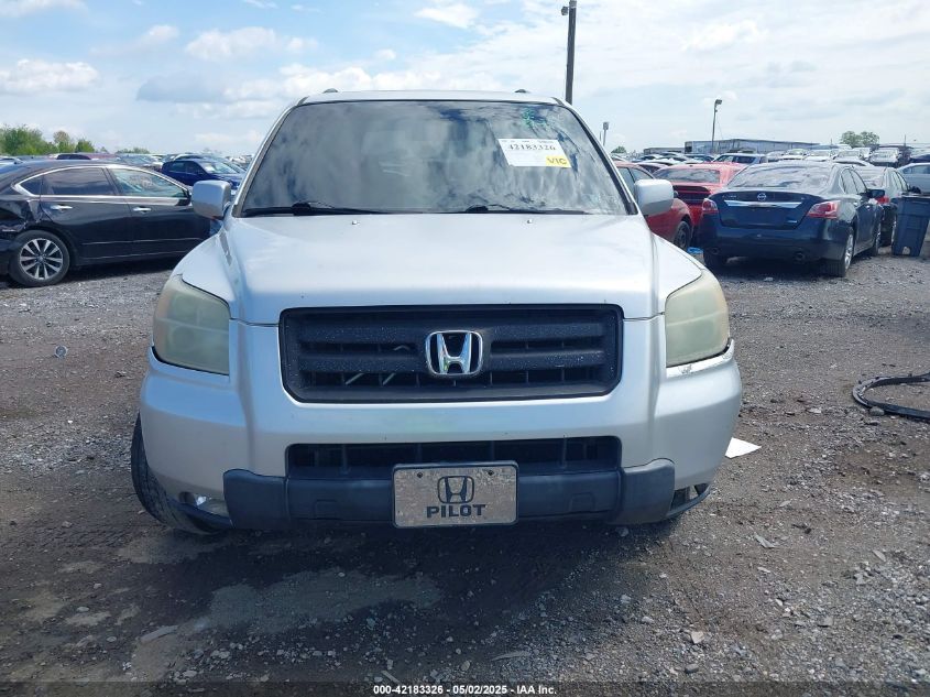 2006 Honda Pilot Ex-L VIN: 2HKYF18596H563583 Lot: 42183326